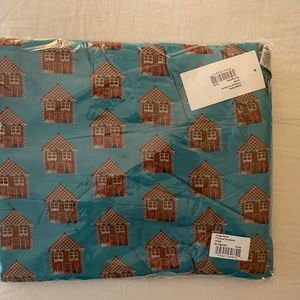 Kickee Pants Double Throw Blanket in Bay Gingerbread